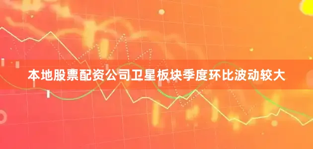 本地股票配资公司卫星板块季度环比波动较大